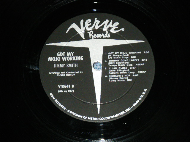 画像: JIMMY SMITH  - THE INCREDIBLE JIMMY SMITH: GOT MY MOJO WORKIN'  ( Ex++/Ex++ )  / 1966 US AMERICA ORIGINAL MONO Used LP  