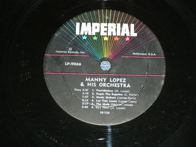 画像: MANNY LOPEZ and His - WHY NOT CHA CHA CHA ??? / 1959  US AMERICA  ORIGINAL MONO Used LP 