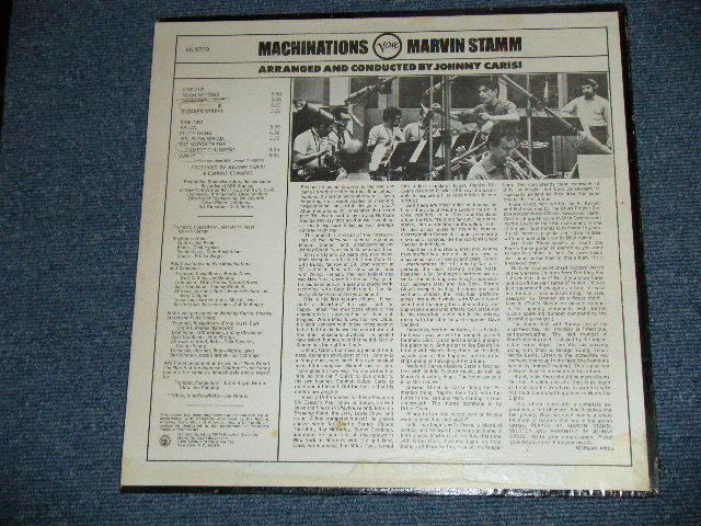 画像: MARVIN STAMM - MACHINATIONS (Ex++/Ex+++) / 1968 US AMERICA ORIGINAL "YELLOW LABEL PROMO"  STEREO Used LP