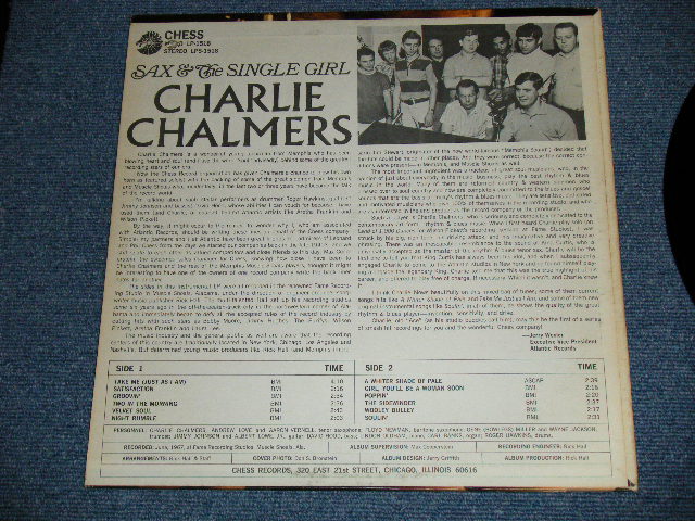 画像: CHARLIE CHALMERS - SAX & The SINGLE GIRL(Ex++/Ex+++) )  / 1967 US AMERICA ORIGINAL MONO Used LP  