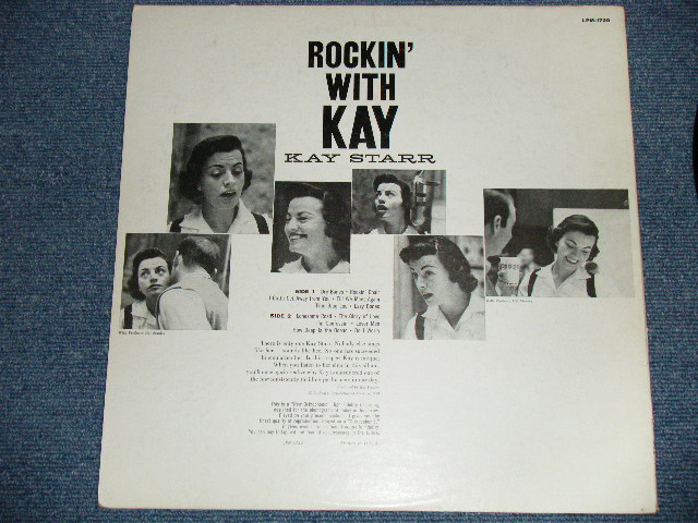 画像: KAY STARR - ROCKIN' WITH KAY  ( Ex+++/Ex+++ )  / 1958 US AMERICA ORIGINAL MONO Used LP