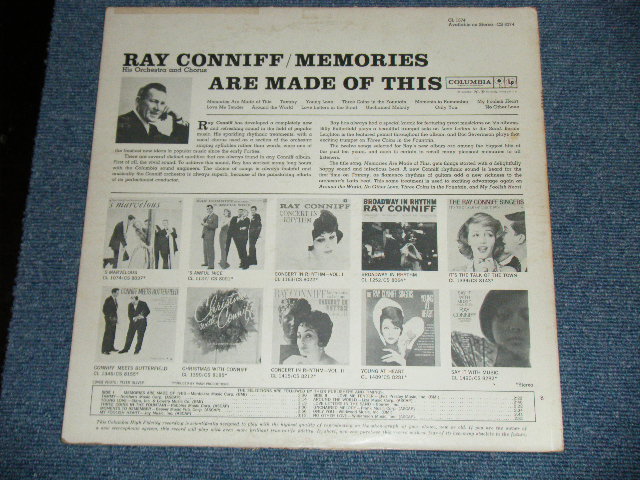 画像: RAY CONNIFF - MEMORIES ARE MADE OF THIS (Ex+/Ex++)  / 1961 US AMERICA ORIGINAL "6 EYE'S Label"  Used LP