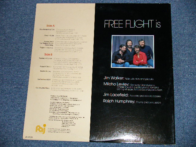 画像: The JAZZ/CLASSICAL UNION  - FREE FLIGHT ( Ex++,VG+++ / Ex+++ )  / 1982 US AMERICA ORIGINAL  Used LP  