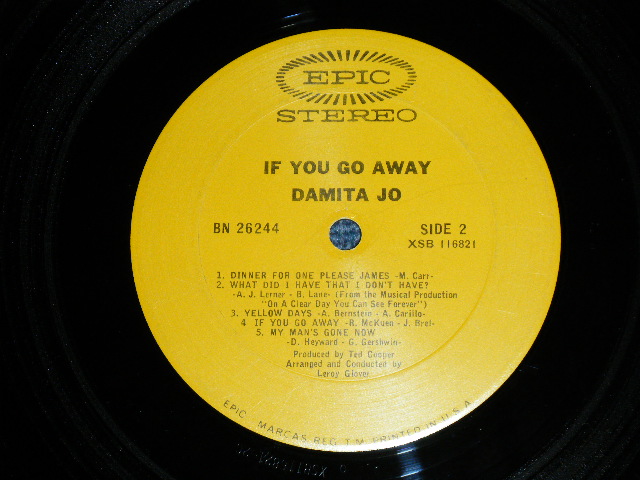 画像: DOMITA JO - IF YOU GOAWAY ( Ex+/Ex+ ) / 1960's  US AMERICA ORIGINAL STEREO Used LP