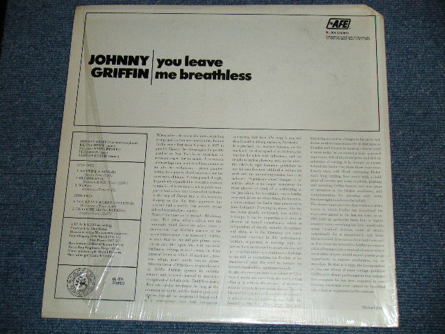 画像: JOHNNY GRIFFIN - YOU LEAVE ME BREATHLESS ( MINT-/MINT- : Cut Out Corner ) / US AMERICA ORIGINAL Used LP 