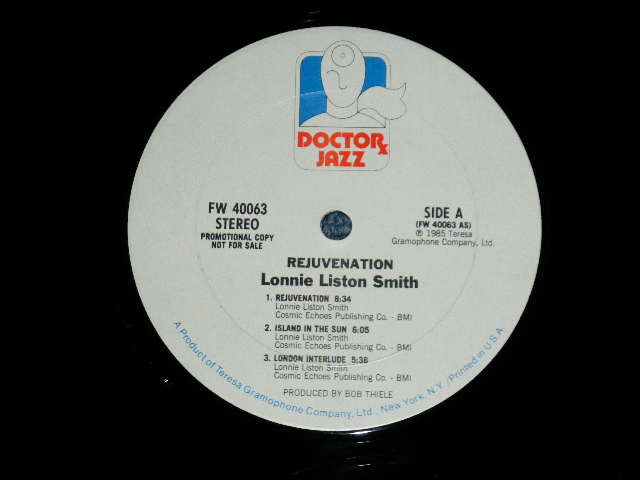 画像: LONNIE LISTON SMITH - REJUVENATION ( Ex++/Ex+++ )  / 1985 US AMERICA ORIGINAL "PROMO" Used LP 