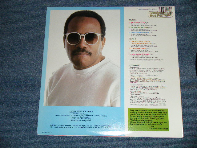 画像: LONNIE LISTON SMITH - REJUVENATION ( Ex++/Ex+++ )  / 1985 US AMERICA ORIGINAL "PROMO" Used LP 