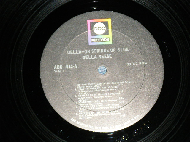 画像: DELLA REESE -  DELLA ON STRINGS OF BLUE  ( Ex/Ex+++)   / 1967 US AMERICA ORIGINAL MONO Used LP 