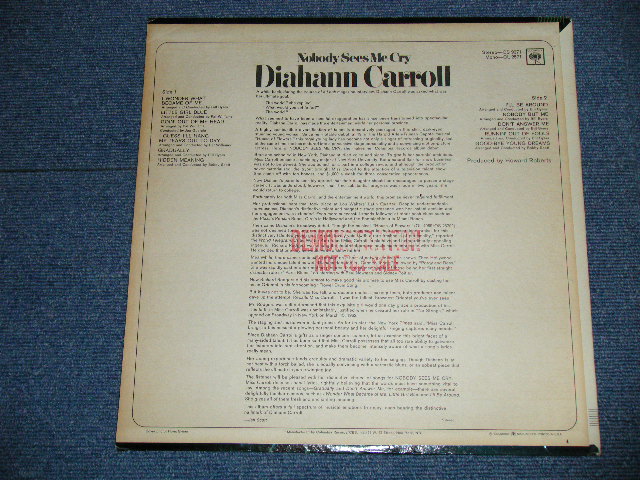 画像: DIAHANN CARROLL - NOBODY SEES McCRY ( Ex++/Ex++ )   / 1966 US AMERICA ORIGINAL "360 SOUND Label" "PROMO"  MONO Used  LP 