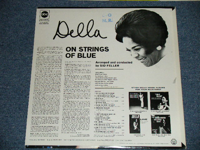 画像: DELLA REESE -  DELLA ON STRINGS OF BLUE  ( Ex/Ex+++)   / 1967 US AMERICA ORIGINAL MONO Used LP 