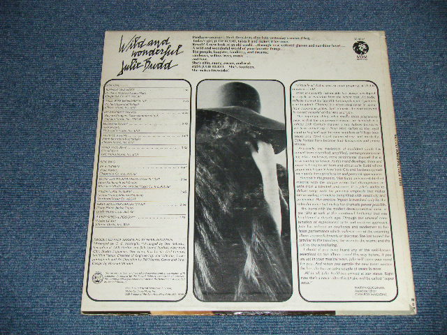 画像: JULIE BUDD - WILD AND WONDERFUL   ( Ex/Ex+++)   / 1969 US AMERICA ORIGINAL Used LP 