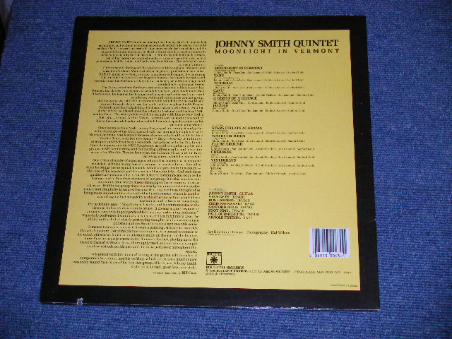 画像: JOHNNY SMITH QUINTET - MOONLIGHT IN VERMONT  ( Ex+++/Ex+++ )  / 1988 US AMERICA REISSUE + JACKET Made in CANADA  Used LP 