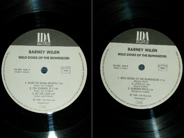 画像: BARNEY WILEN - WILD DOGS OF THE RUWENZORI (Ex+++/MINT-)  / 1989 FRANCE FRENCH ORIGINAL  Used 2-LP's 