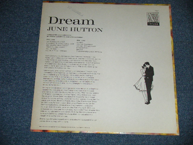 画像: JUNE HUTTON - DREAM(ExEx+++/MINT- ) /1960s? US ORIGINAL NOMO LP  