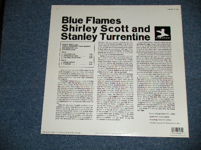 画像: SHIRLEY SCOTT and STANLEY TURRENTINE -  BLUE FLAMES  ( Ex+++/MINT ）　/ 1988 US AMERICA Reissue Used LP 