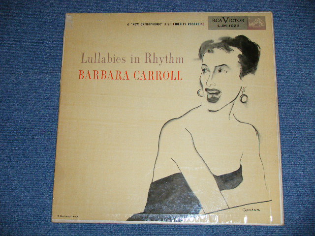 画像: BARBARA CARROLL TRIO - LULLABIES IN RHYTHM ( Ex++/Ex+++) / 1955 AMERICA US ORIGINAL MONO Used LP