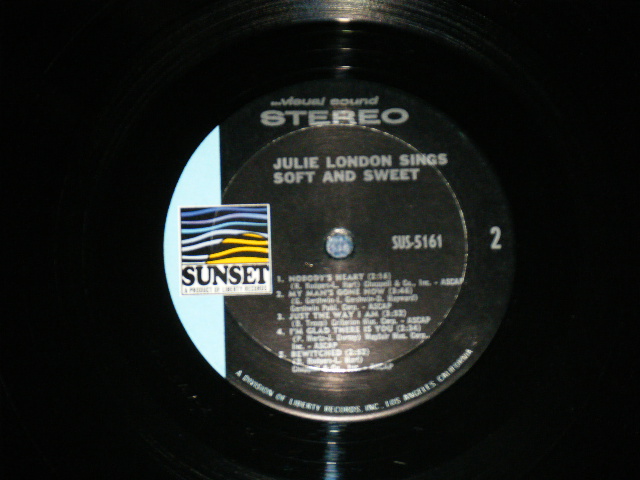 画像: JULIE LONDON - SINGS SOFT & SWEET (Ex++/Ex+++ ) / 1968? US AMERICA ORIGINAL STEREO Used  LP 