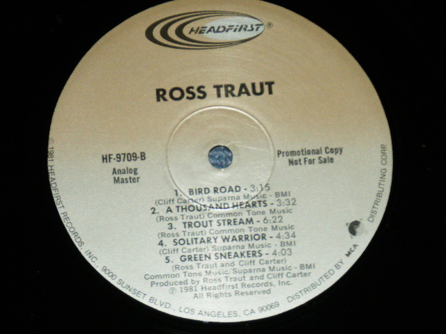 画像: ROSS TRAUT - ROSS TRAUT  ( Ex++/MINT- : Cut Out )   / 1981 US AMERICA ORIGINAL Used LP