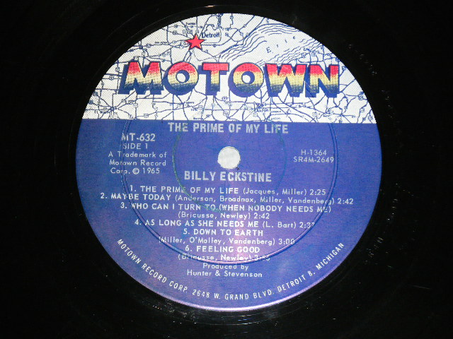 画像: BILLY ECKSTINE - THE PRIME OF MY LIFE (VG+/Ex+ Looks:Ex : WOC)  /1965 US AMERICA  ORIGINAL MONO Used  LP