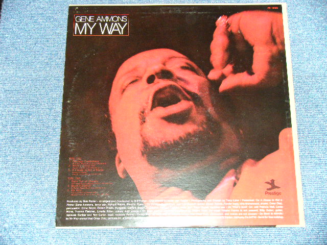 画像: GENE AMMONS  - MY WAY ( Ex++/Ex+++ Looks:Ex++ )  / 1971 US ORIGINAL "LIME GREEN Label"  Used LP 