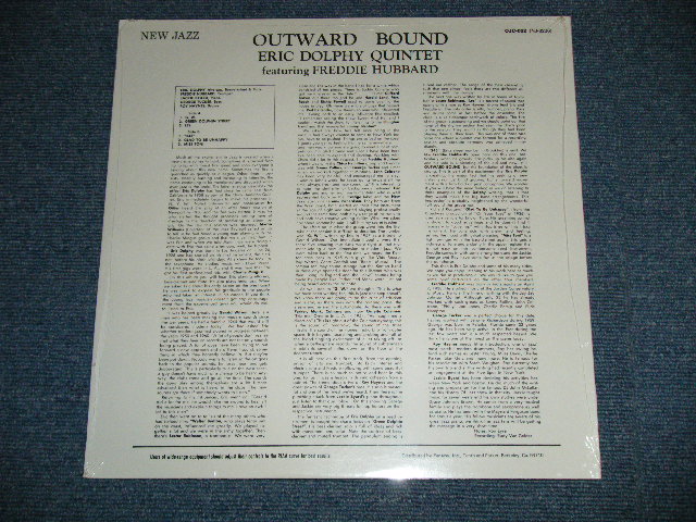 画像: ERIC DOLPHY - OUTWARD BOUND ( SEALED）　/ 1982 US AMERICA Reissue " BRAND NEW SEALED" LP 