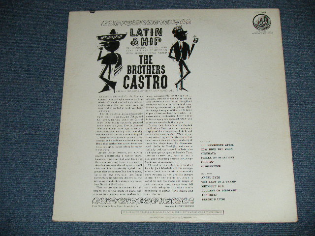 画像: The BROTHER SCASTRO ( from MEXICO )  - LATIN & HIP ( Ex++/Ex+++ )  / 1982 US AMERICA ORIGINAL "BLACK with RAINBOW Ring LOGO on Top Label"  STEREO  Used LP