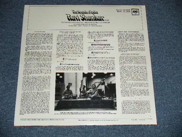 画像: RAVI SHANKAR - THE SOUNDS OF INDIA ( Sealed )  / US AMERICA REISSUE  "Brand New Sealed" MONO LP 