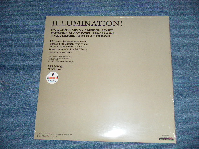 画像: ELVIN JONES / JIMMY GARRISON SEXTET Featuring McCOY TYNER - ILLUMINATION!  ( SEALED ) / US AMERICA REISSUE "180 gram Heavy Weight" "BRAND NEW SEALED"  LP  