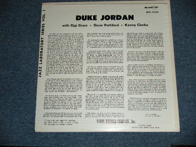 画像: DUKE JORDAN - JAZZ LABORATORY SERIES : DO IT YOURSELF JAZZ VPOL.1 ( Ex+++/MINT- : EDSP)  / 1969 US AMERICA ORIGINAL "With SHEET MUSIC" "MAROON Label" MONO  Used LP