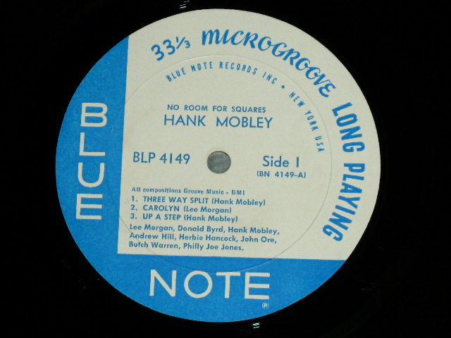 HANK MOBLEY - NO ROOM FOR SQUARES ( Ex++/Ex++ ) / 1963 US AMERICA ORIGINAL  1st Press 