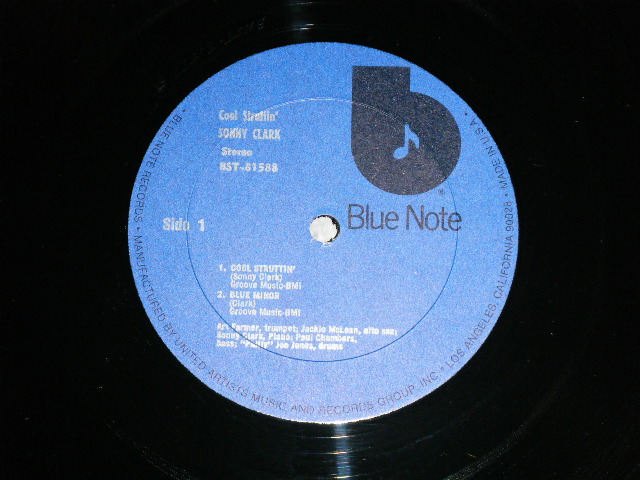 画像: SONNY CLARK - COOL STRUTTIN'  (Dark Blue with STLYZED BLACK 'b' in Label ) ( Ex+++/MINT-)   / 1973-76 Version US AMERICA REISSUE STEREO Used LP 