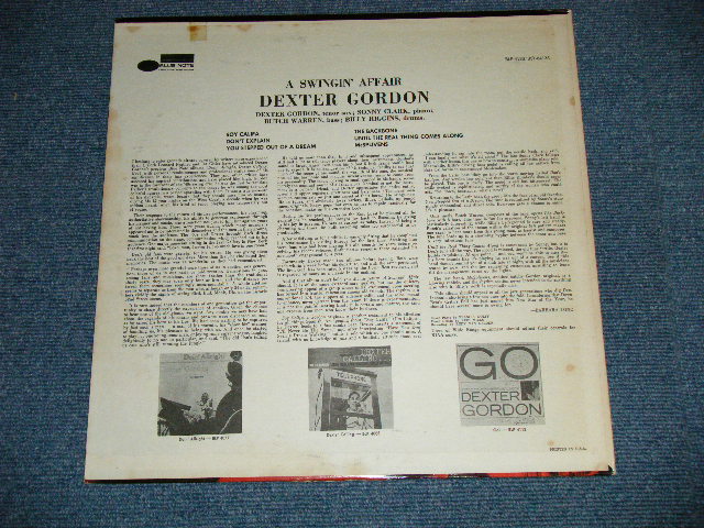 画像: DEXTER GORDON - A SWINGIN' AFFAIR  ( Ex++/MINT- ;EDSP) / 1967 Version US AMERICA  2nd Press "A DIVISION of LIBERTY RECORDS Label" Used LP 