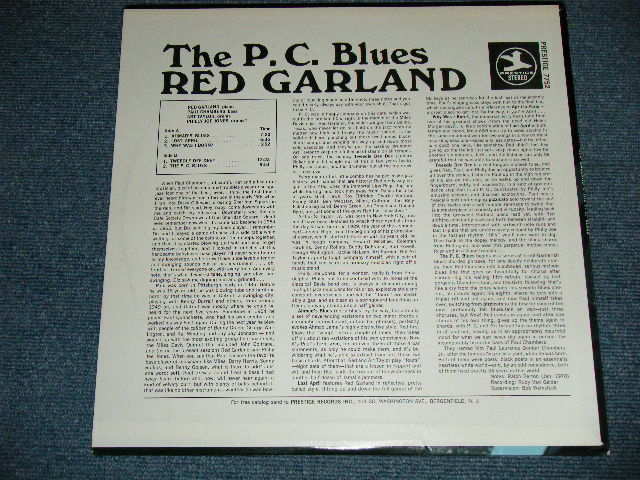 画像: RED GARLAND - THE P.C. BLUES ( Ex+++/MINT-) / US AMERICA "1972-1980's VERSION " "Dist. by FANTASY of Bottom" Used LP 