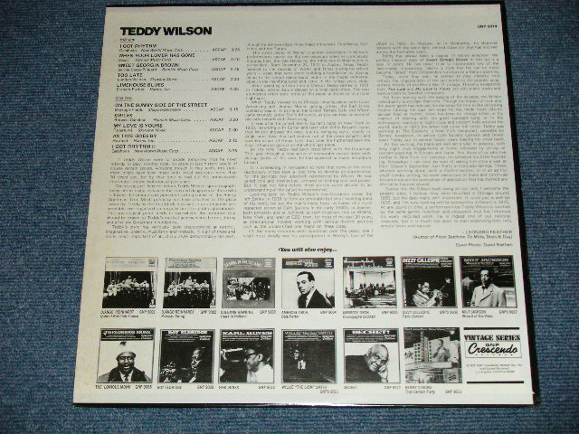 画像: TEDDY WILSON - TEDDY WILSON..(Ex+++/MINT) / 1972 US AMERICA ORIGINAL  Used   LP  