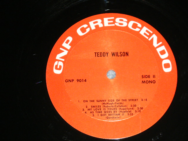 画像: TEDDY WILSON - TEDDY WILSON..(Ex+++/MINT) / 1972 US AMERICA ORIGINAL  Used   LP  