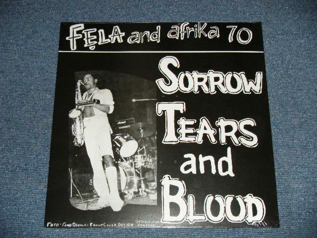 画像1: FELA ANIKULAPO KUTI & AFRICA 70   - SORROW TEARS AND BLOOD  (SEALED) /  FRANCE FRENCH   REISSUE "BRAND NEW SEALED"  LP 