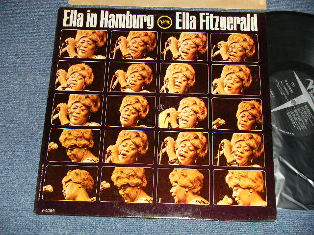 画像1: ELLA FITZGERALD - ELLA IN HAMBURG (Ex++, Ex/MINT-)  / 1965 US AMERICA ORIGINAL "1st Press Label" MONO Used LP