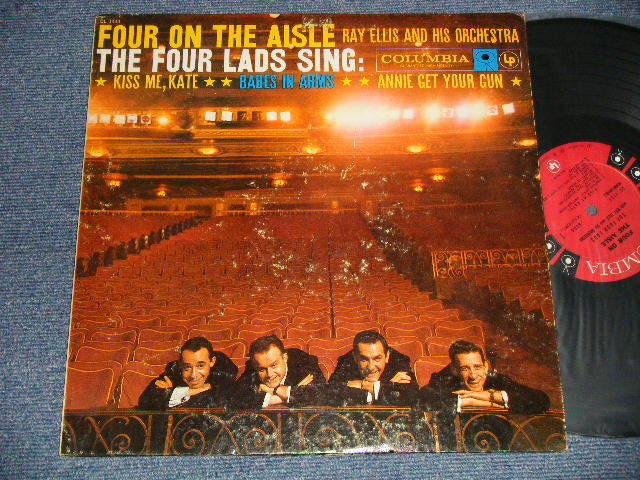 画像1: THE FOUR LADS RAY ELLIS AND HIS ORCHESTRA - THE FOUR LADS SING; FOUR ON THE AISLEE (Ex+/Ex++ Looks:Ex+++ WOBC) )/ 1958 US AMERICA ORIGINAL 1st Press "6 EYE'S Label" MONO Used LP