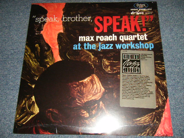 画像1: MAX ROACH - SPEAK BROTHER SPEAK ( SEALED) / 1991 US AMERICA REISSUE "BRAND NEW SEALED"  LP