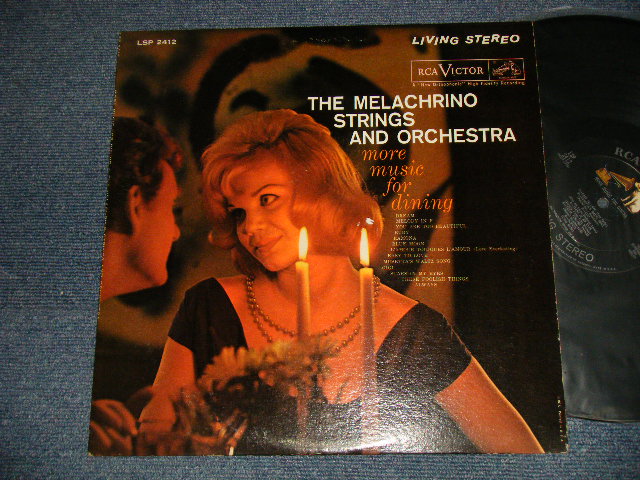 画像1: THE MELACHRINO STRINGS  and Orchestra - MORE MUSIC FOR STRING (Ex, Ex+/Ex++ A-1~3:Ex- TEAR, CRACK)  / 1962 US AMERICA ORIGINAL STEREO Used LP