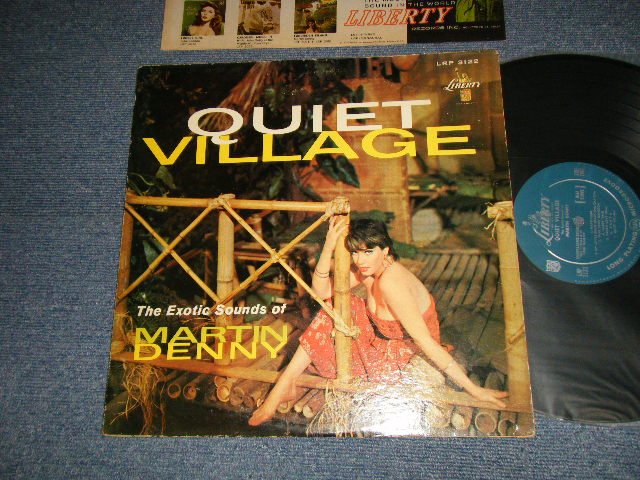 画像1: MARTIN DENNY - QUIET VILLAGE (Ex++/Ex++ EDSP)  / 1959 US AMERICA ORIGINAL 1st Press "TURQUOISE Label" MONO Used LP