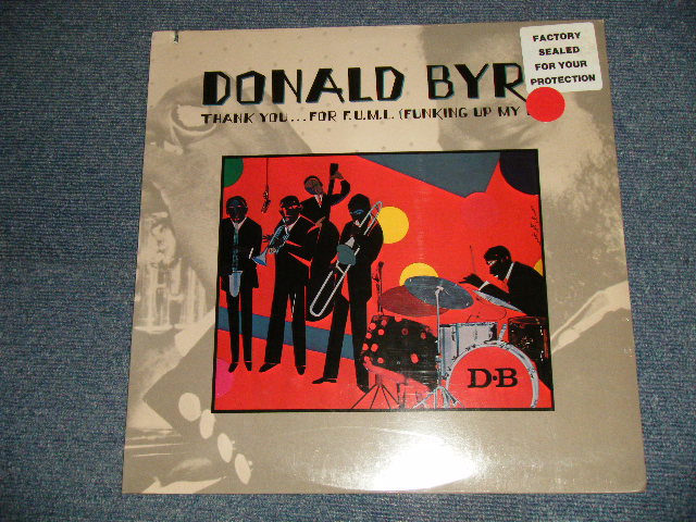 画像1: DONALD BYRD - THANK YOU...FOR F.U.M.L.(FUNKING UP MY LIFE)(SEALED CUTOUT) /1978 US AMERICA ORIGINAL "BRAND NEW SEALED" LP  