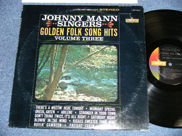 画像1: JOHNNY MANN SINGERS - GOLDEN FOLK SONG HITS VOL.3 ( Ex++/Ex+++ ) / 1964 US AMERICA ORIGINAL STEREO Used LP