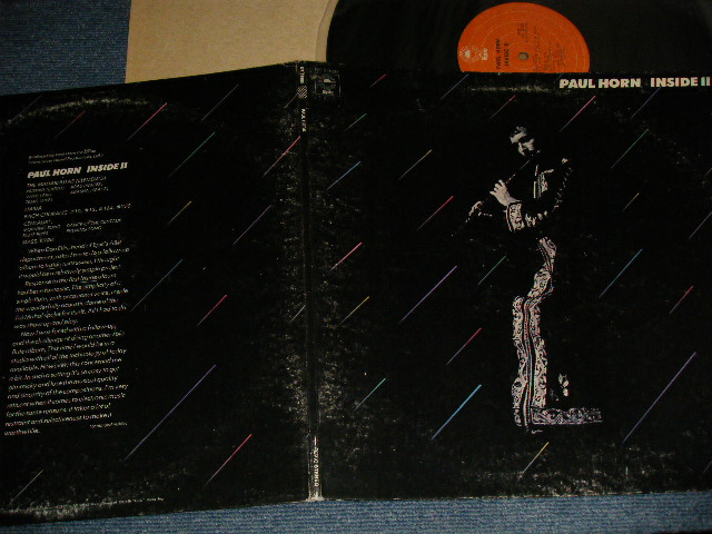 画像1: PAUL HORN - INSIDE II (Ex/Ex+) / 1973 US AMERICA ORIGINAL "ORANGE Label" Used LP