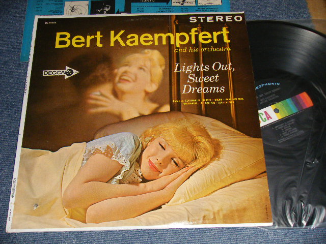 画像1: ost BERT KAEMPFERT - LIGHTS OUT, SWEET DREAMS (Ex++/Ex++) / 1961  US AMERICA  ORIGINAL STEREO Used LP  