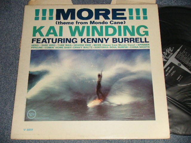 画像1: KAI WINDING - !!!MORE!!! (1st Released TITLE)  (Ex+/Ex+++) / 1963 US AMERICA  ORIGINAL MONO Used LP  