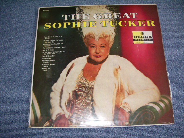 画像1: SOPHIE TUCKER - THE GREAT / 1957 US ORIGINAL MONO LP 