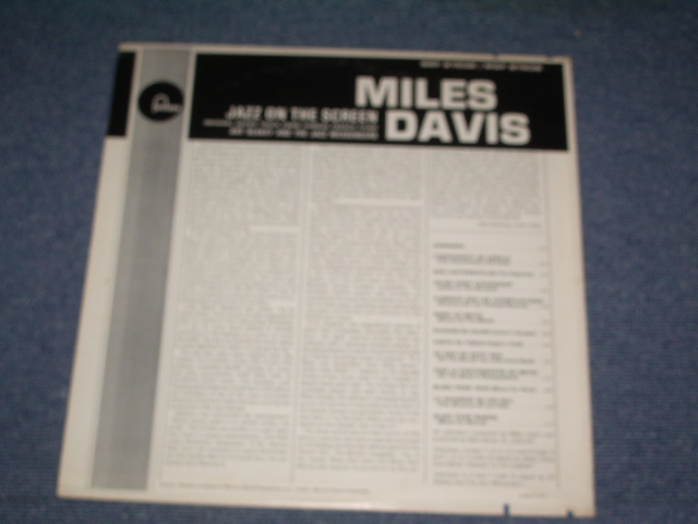 画像: MILES DAVIS - JAZZ ON THE SCREEN  / 1965 US ORIGINAL MONO LP 