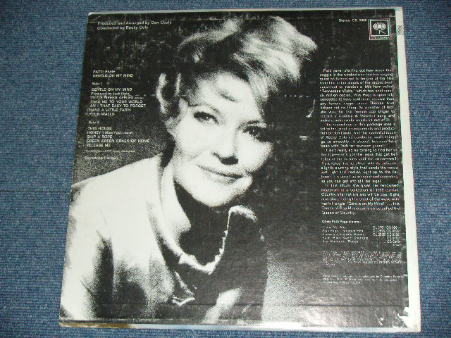 画像: PATTI PAGE -  GENTLE ON MY MIND  /1968 US ORIGINAL STEREO LP 