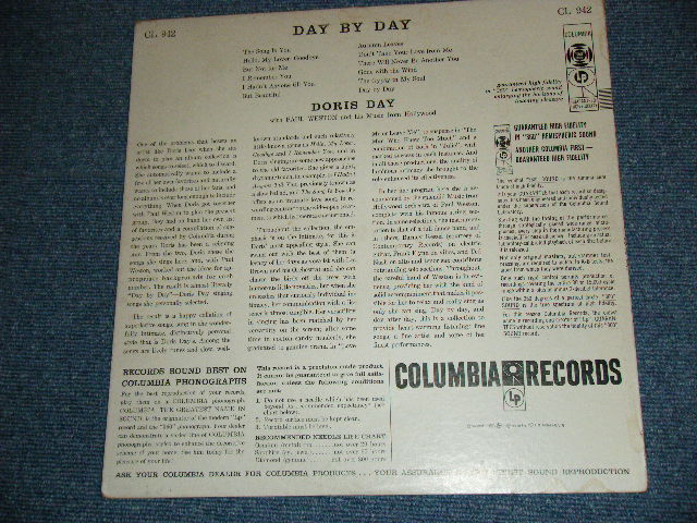 画像: DORIS DAY - DAY BY DAY / 1957 US ORIGINAL 6 EYES Mono LP